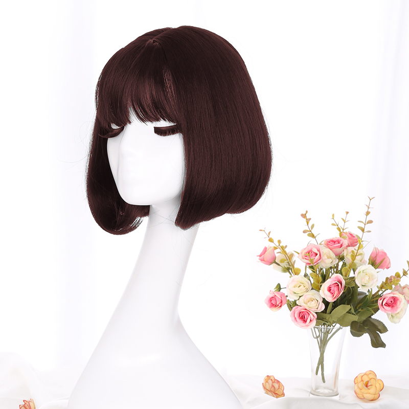 Tóc giả vic ngắn cụp A206 😍FREESHIP😍 vic cụp, víc cúp, tặng lưới chụp, tóc giả nữ vic ngắn