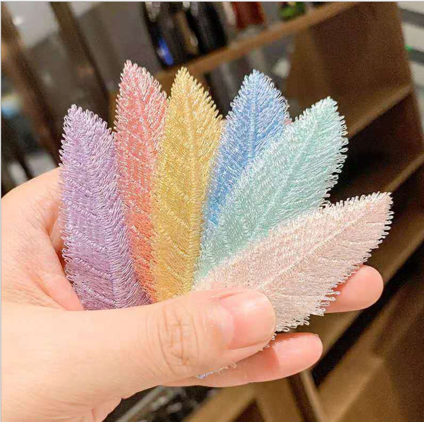 [25-29/5 Voucher 10%] Kẹp tóc mái hình lá phong cách Hàn Quốc trẻ trung KC05