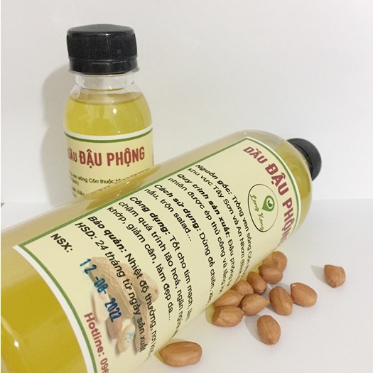 Dầu đậu phộng bình định - đậu phộng sẻ ta thơm giàu dinh dưỡng