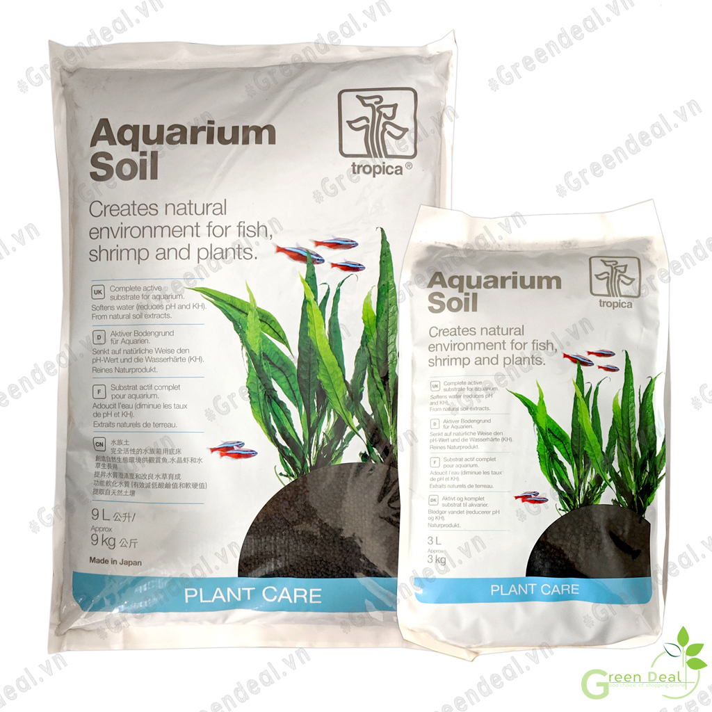 TROPICA - Aquarium Soil | Phân nền trồng cây, nuôi tép cảnh trong hồ cá thủy sinh
