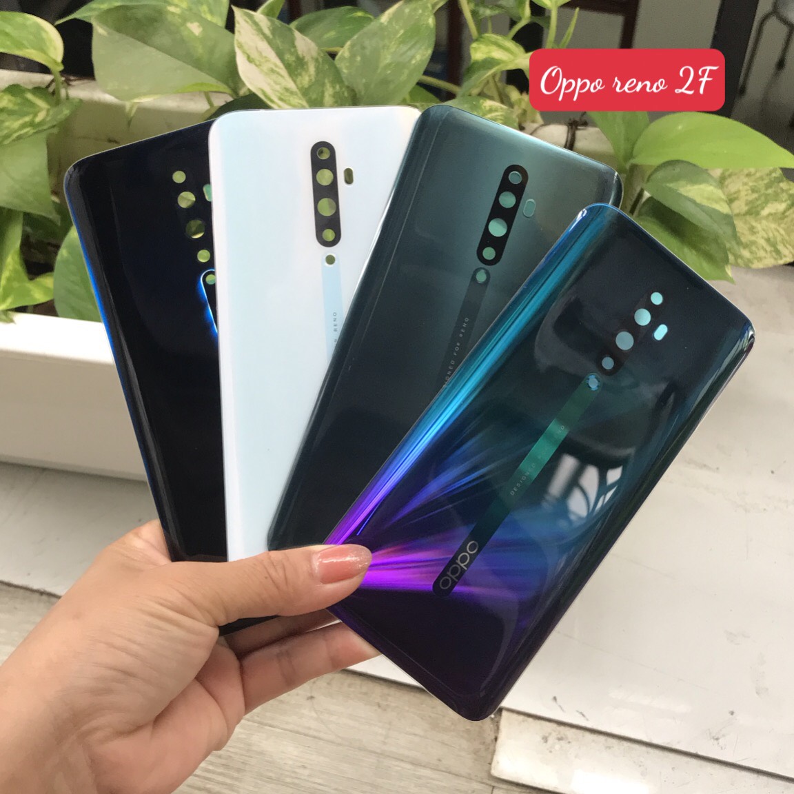 Nắp lưng Oppo Reno 2F/ kính lưng zin oppo reno 2F