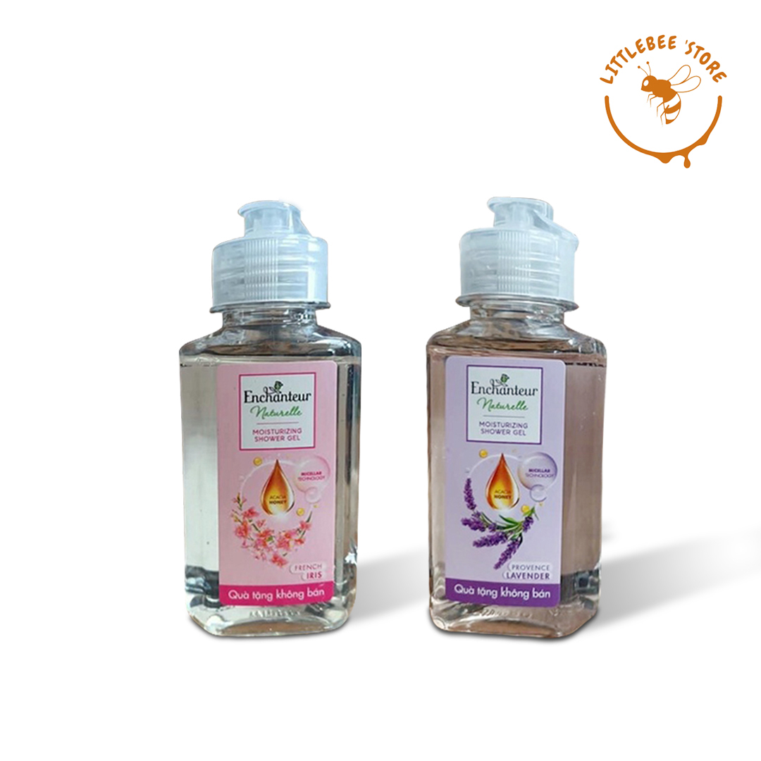 2 Chai sữa tắm thư giãn Enchanteur Naturelle- Hàng tặng 100ml