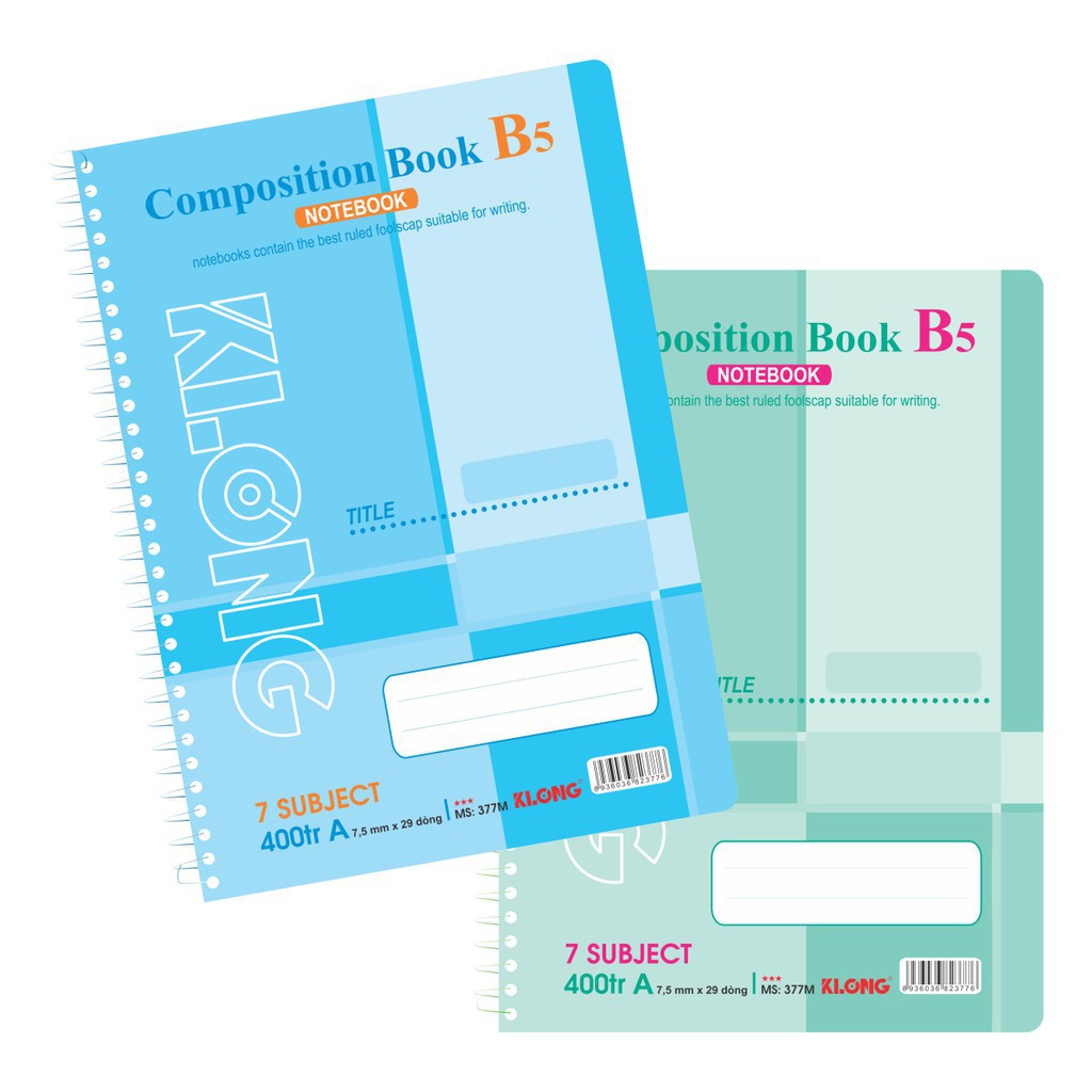 Sổ klong lx đơn b5 - 400 trang; ms 377m - khách sỉ ib