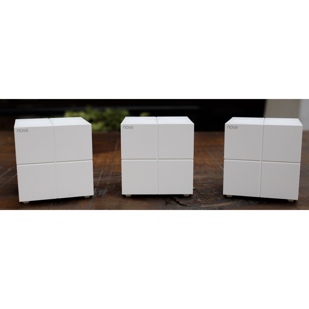 Bộ 3 cục wifi mesh tenda nova mw6 - new 100%