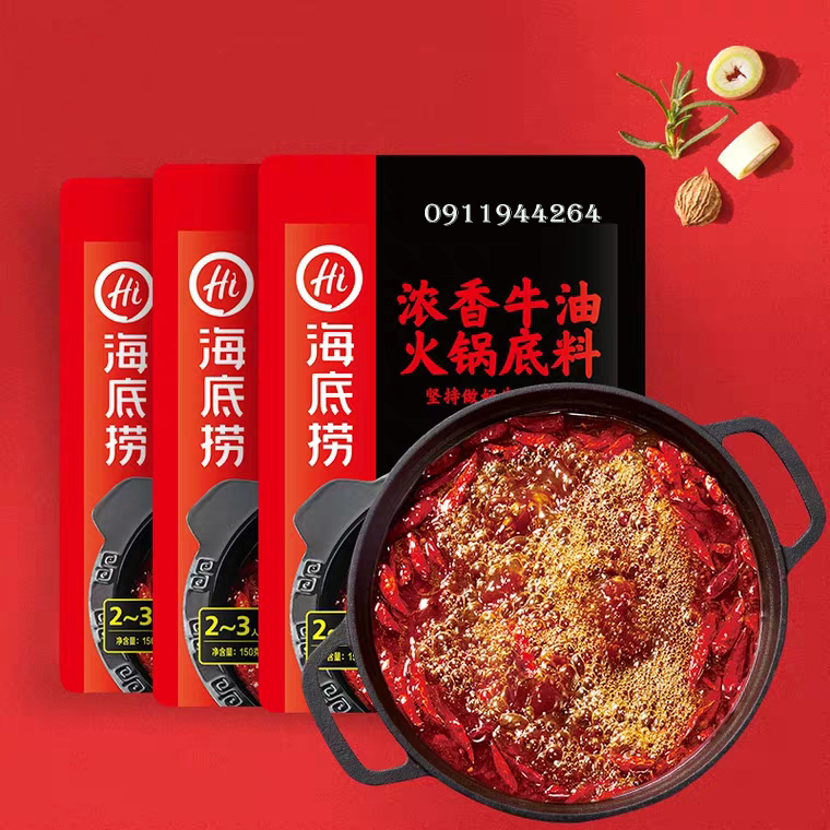 Gia Vị Cốt Lẩu Haidilao Chính Hãng - 150g - Chuẩn vị