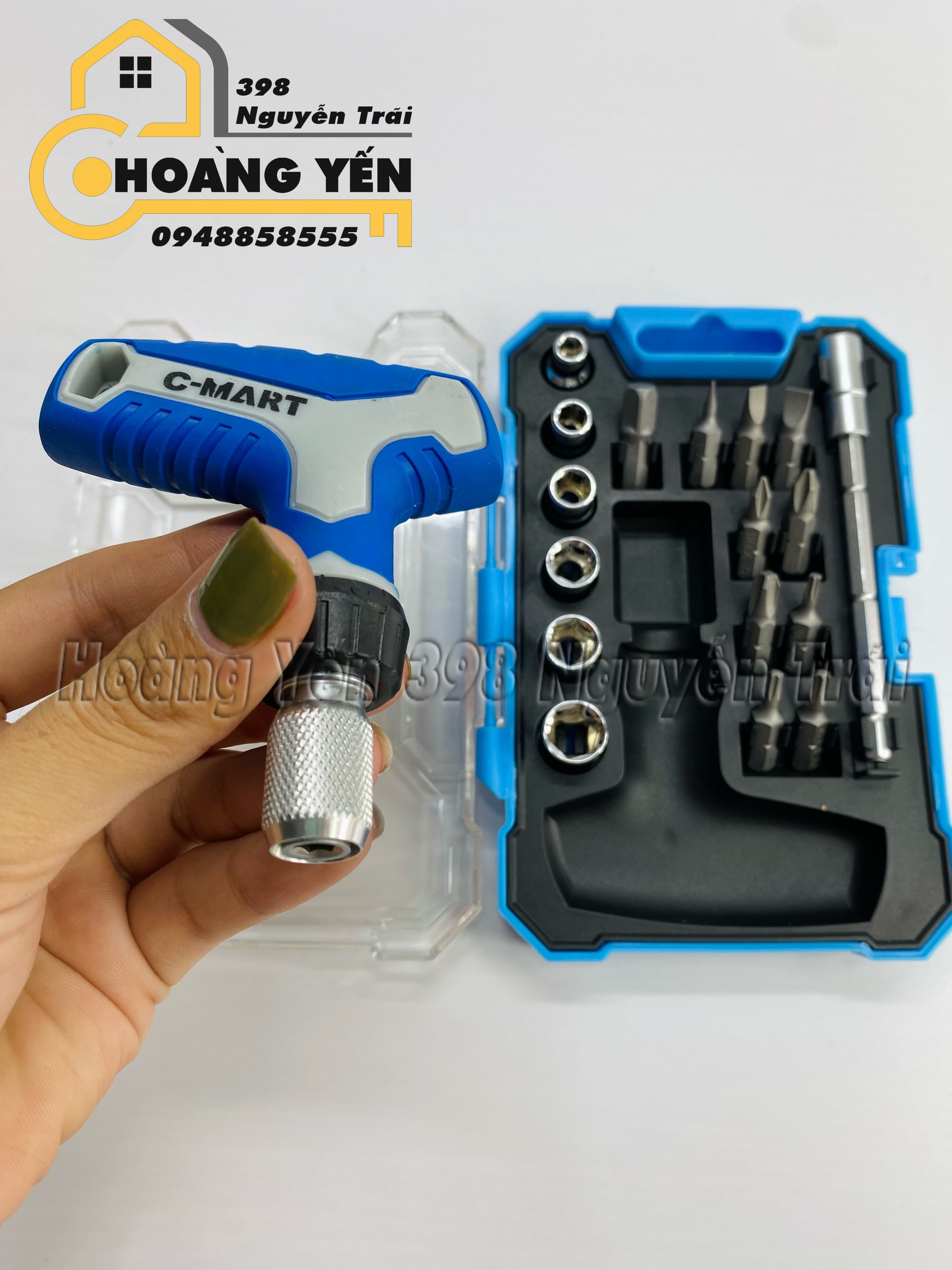 Bộ típ tovit sửa chữa 18 chi tiết c-mart k0027 - hoàng yến 389 nguyễn trãi