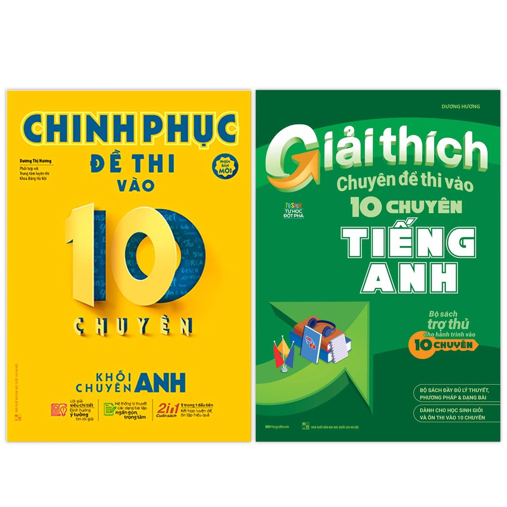 Sách combo chinh phục đề thi vào 10 chuyên - khối chuyên anh - ntbooks