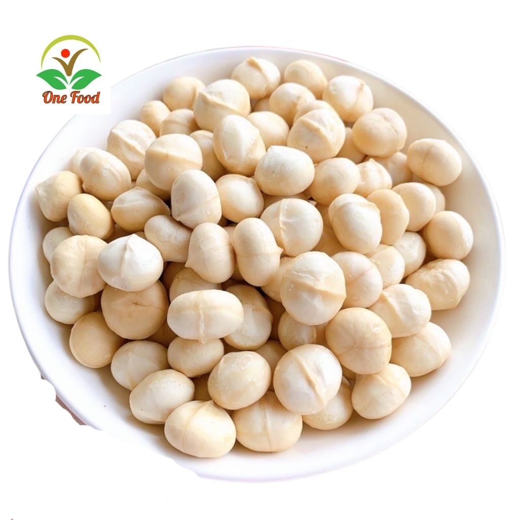 100g nhân macca nguyên to loại 1, hạt macca tách vỏ đã sấy chín, hạt dinh dưỡng, onefood68
