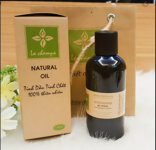 [HCM]Tinh dầu sả chanh La Champa 100ml LEMONGRASS OIL