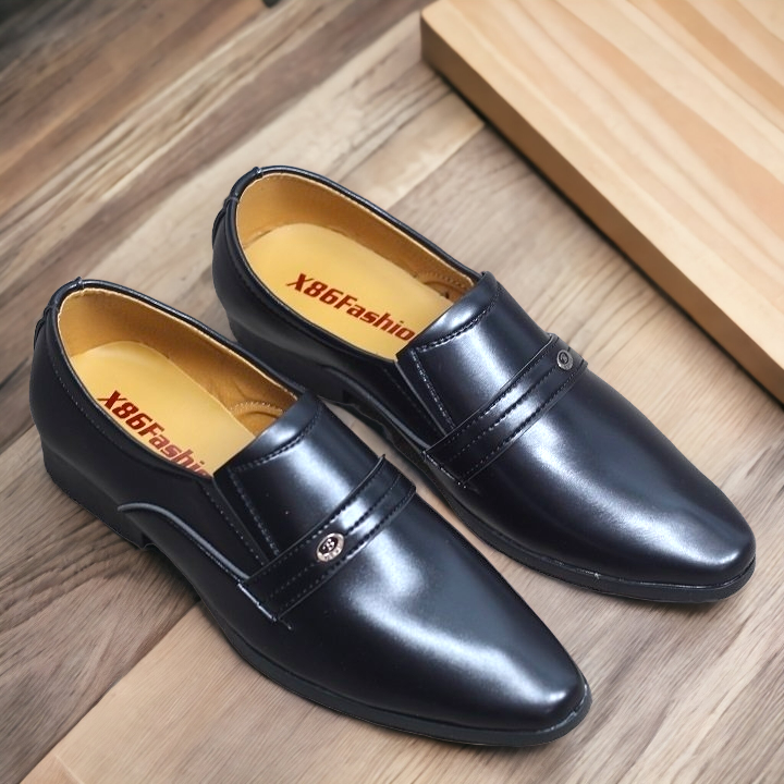 [HCM]Giày tây công sở nam đi tiệc đi làm đi chơi họa tiết quai ngang size 38 đến 44 (QN51)