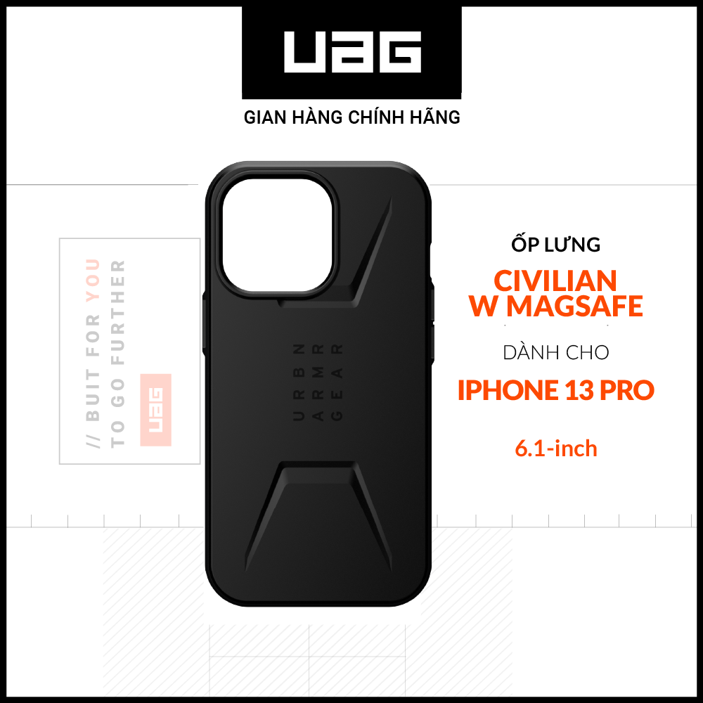 Ốp lưng UAG Civilian w Magsafe cho iPhone 13 Pro