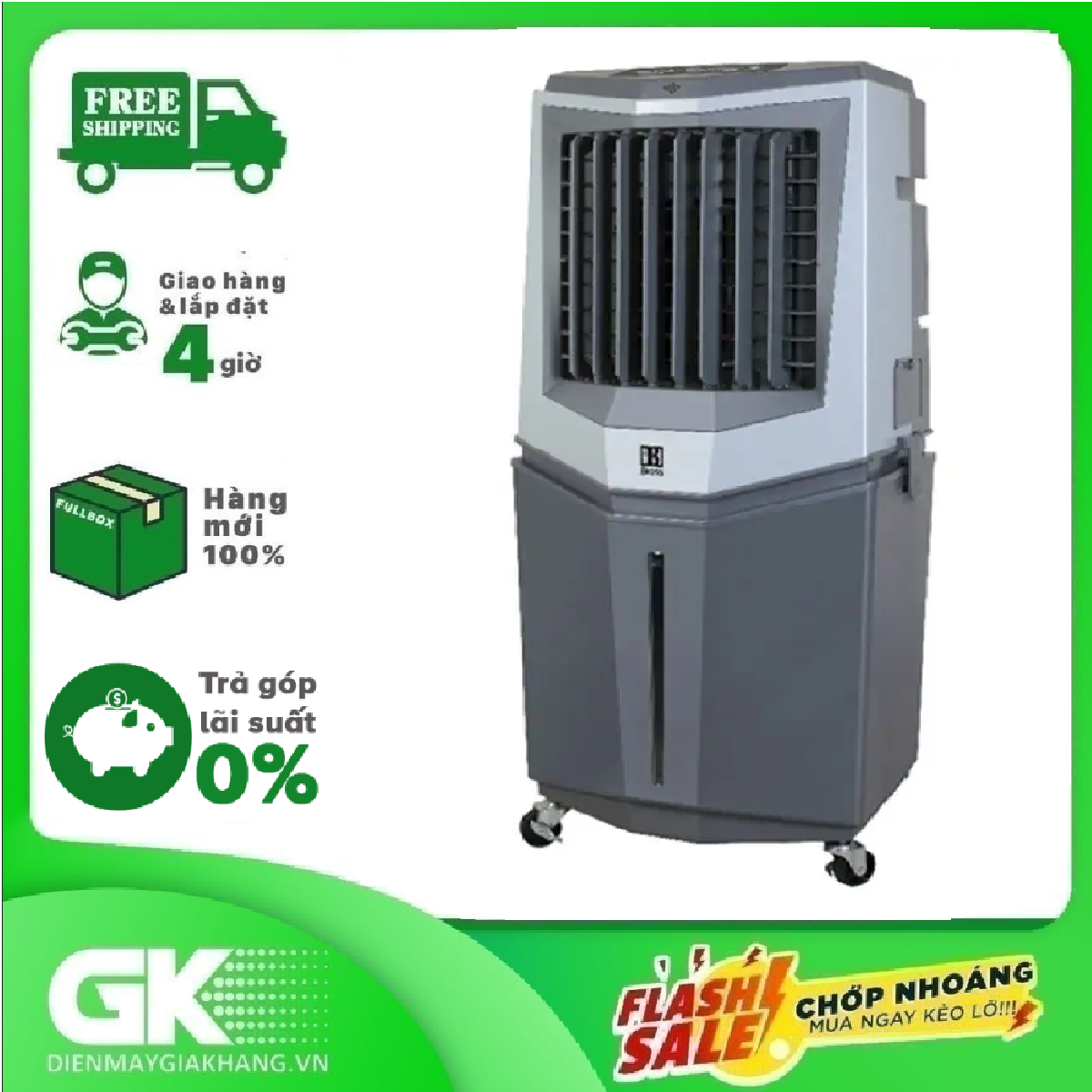 Máy làm mát không khí boss feab-409-g - giao toàn quốc - freeship hcm