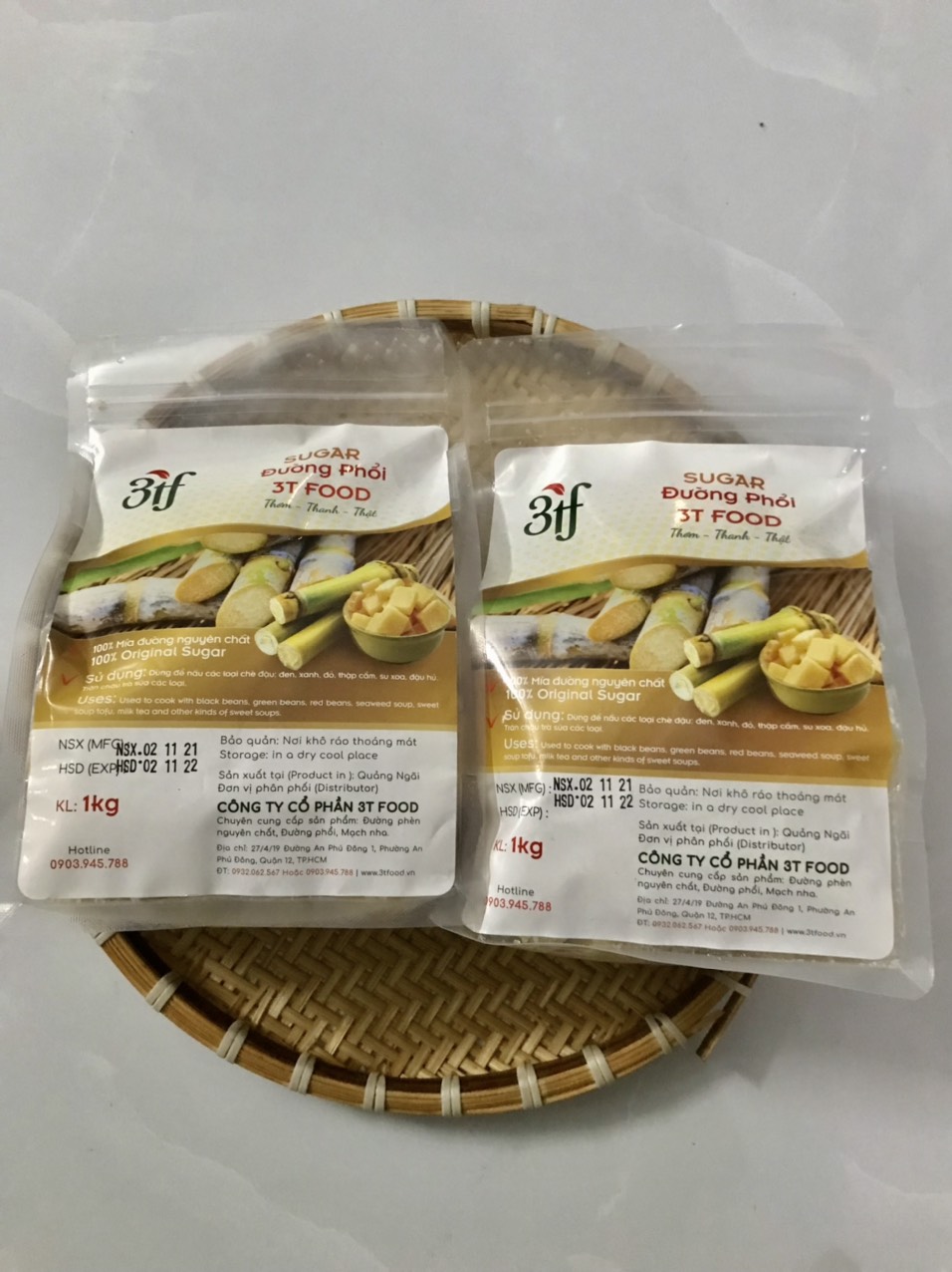 ĐƯỜNG PHÈN ORGANIC LOẠI HẠT NHỎ GÓI 1 KÝ