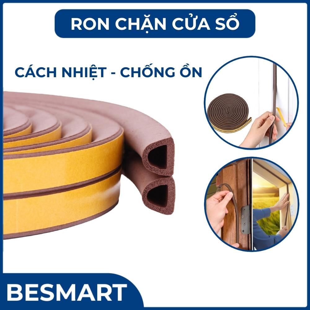 6 mét ron nẹp khung cửa besmart chống gió lùa cách âm, chống va đập loại 2 4 6mm