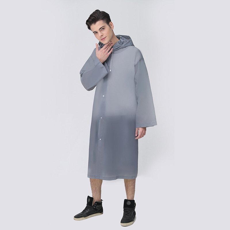 Áo mưa người lớn EcoShop68 áo mưa Măng Tô chống nước chống thấm cao cấp 2022  Chất liệu EVA