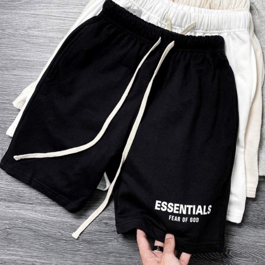 Quần short nam Essen-tial mùa hè chun co giãn thể thao siêu mát