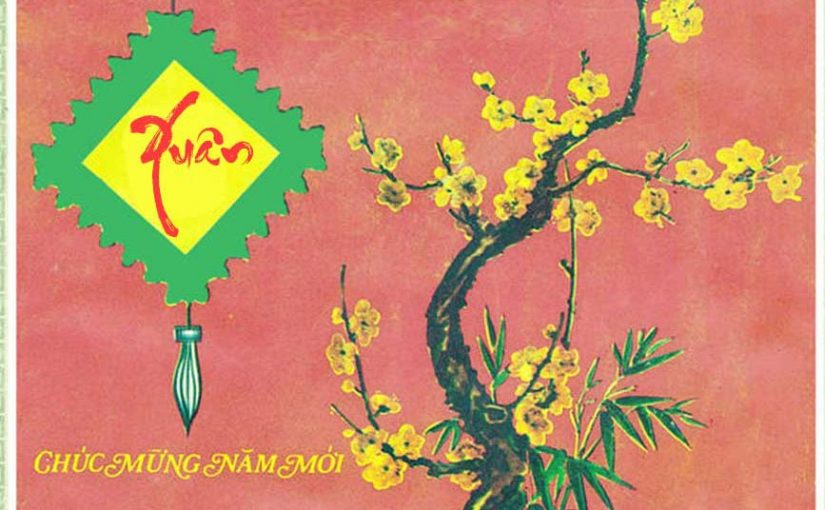Băng cối 7 inch chủ đề nhạc xuân pre 1975