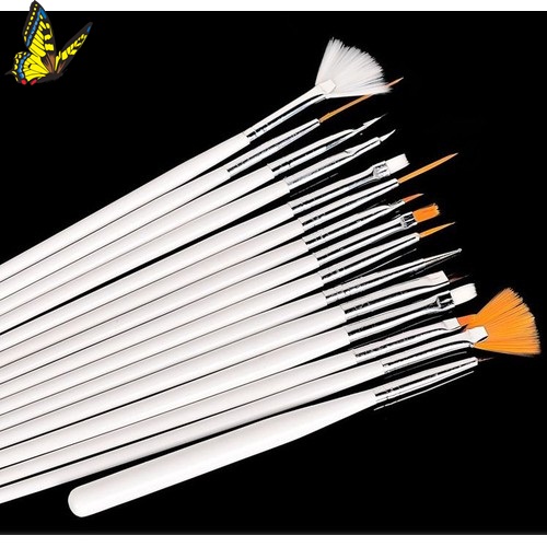 Bộ cọ làm nail giá rẻ 15 chi tiết
