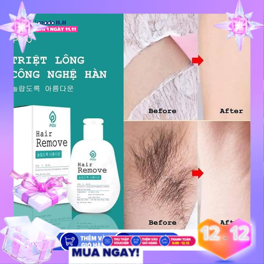 Kem tẩy lông pizu công nghệ hàn quốc