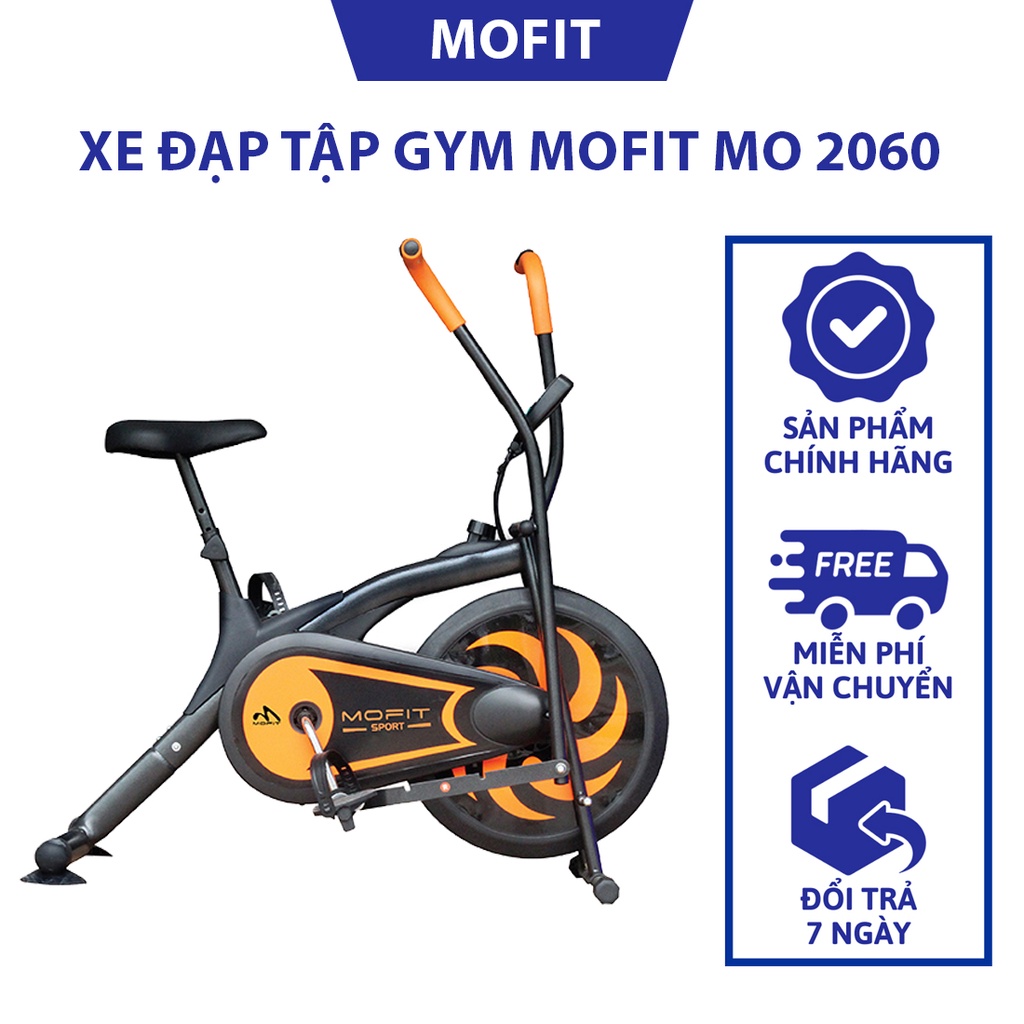 Xe đạp tập gym mofit mo 2060, hàng chính hãng, bảo hành 12 tháng