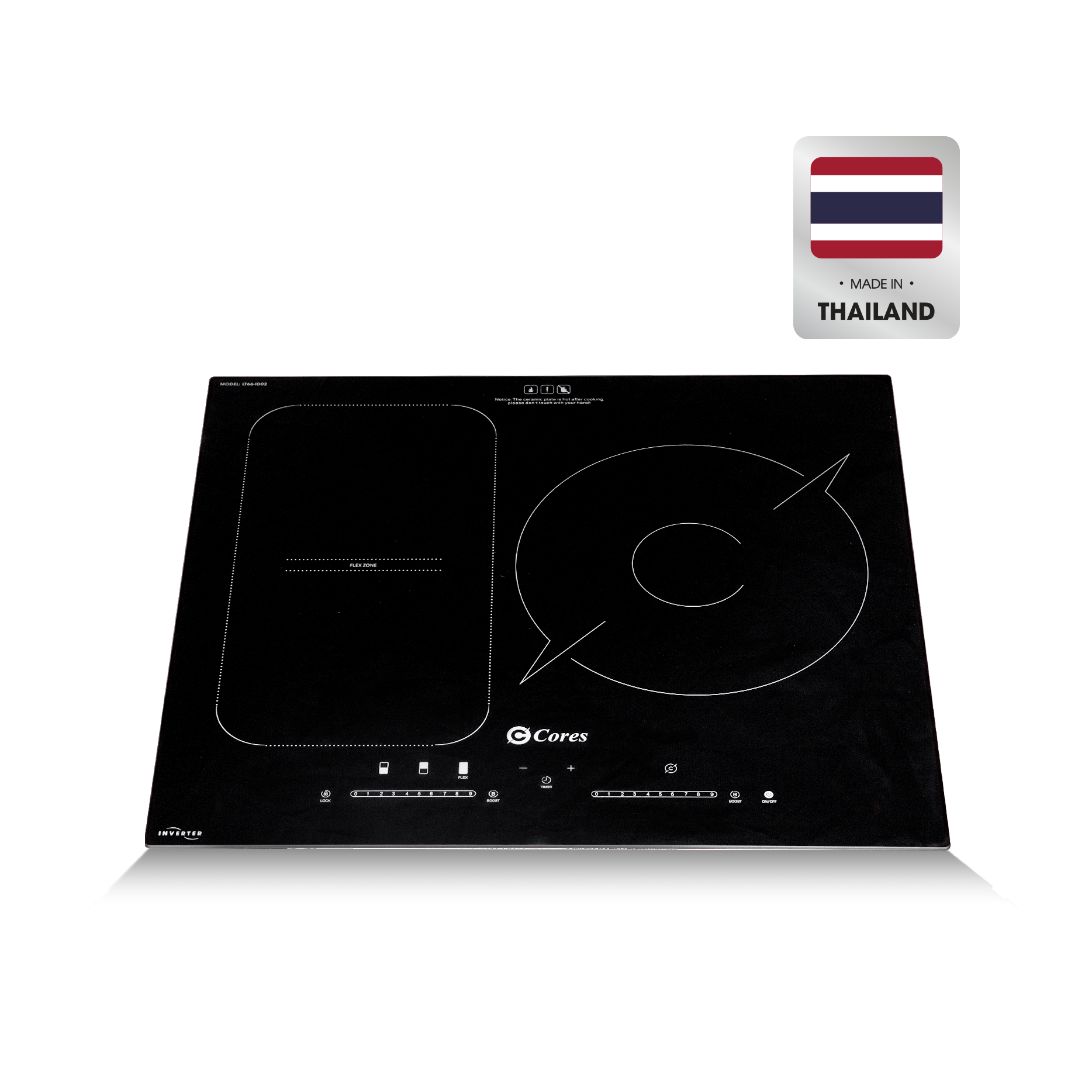 BẾP TỪ BA THÁI LAN CORES LT66-ID02