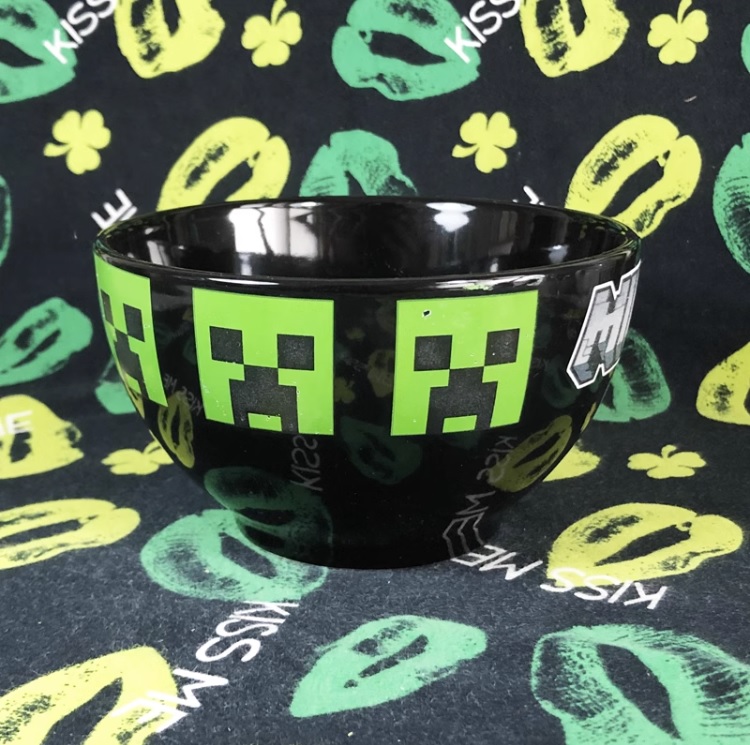 Bát to ăn cơm creeper minecraft chính hãng