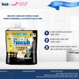 [KOL]Viên Rửa Chén Bát Hương Chanh Finish Powerball Ultimate Plus 18 Viên