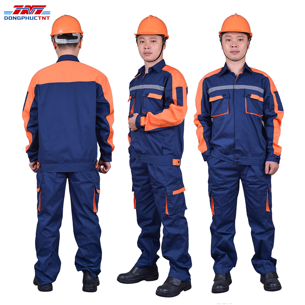 [Hàng công ty cam kết chất lượng] Quần áo bảo hộ túi hộp, áo túi hộp, quần túi hộp, vải kaki  Hàn Quốc, tím thai phối cam,  quần áo cho công nhân, kỹ thuật, hàng công ty sản xuất, ít bám bẩn, thoáng mải khi sử dụng