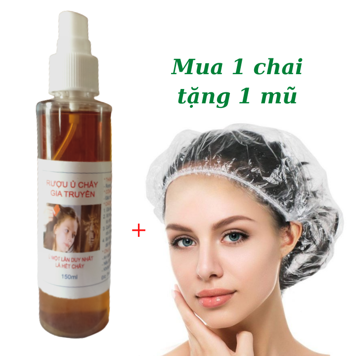 Ủ chấy gia truyền , sạch chấy sau 1 lần ủ - Tặng mũ trùm tóc