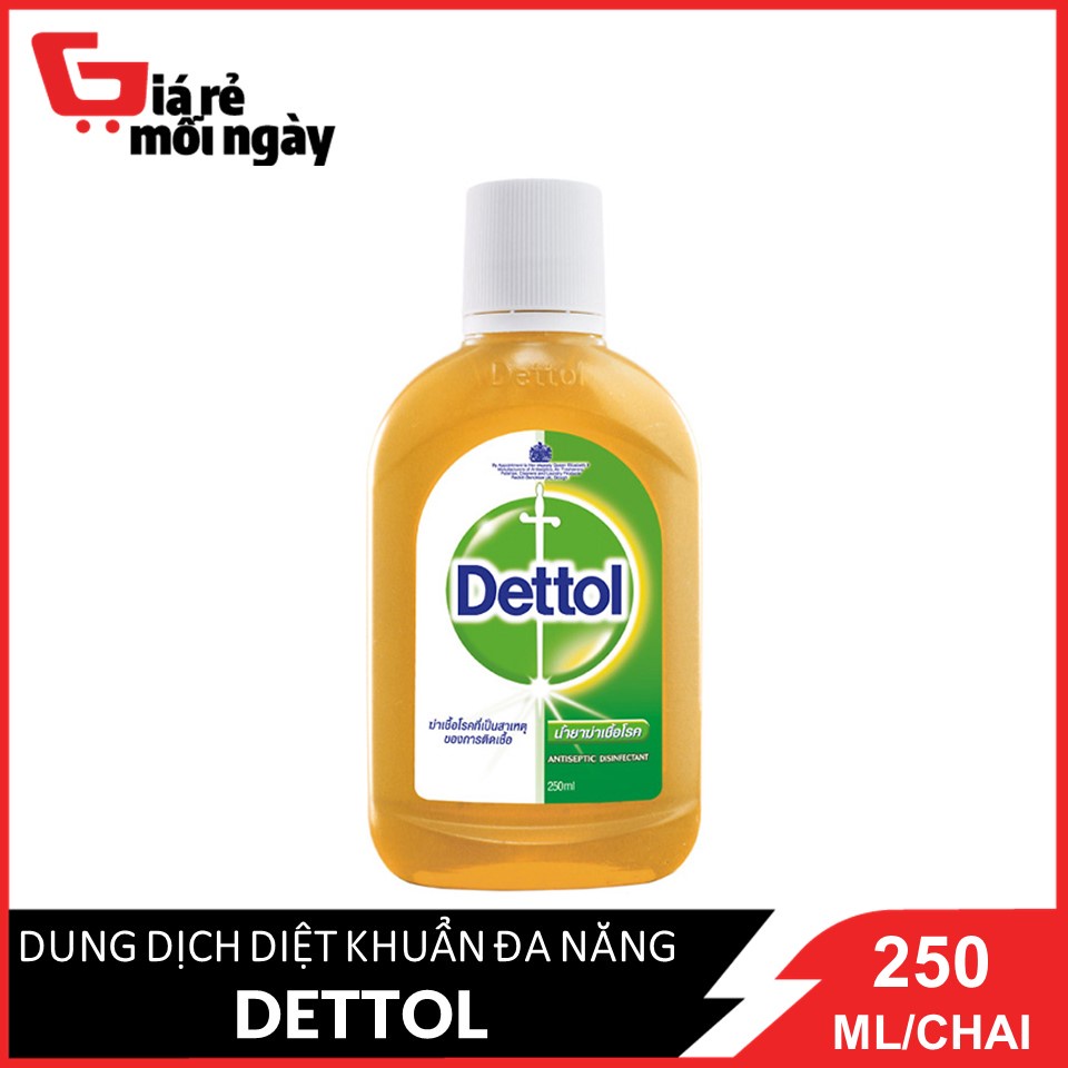 Dung dịch diệt khuẩn đa năng Dettol Chai 250ml