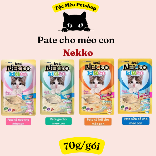 Pate nekko nhập khẩu - pate nekko dành cho mèo con