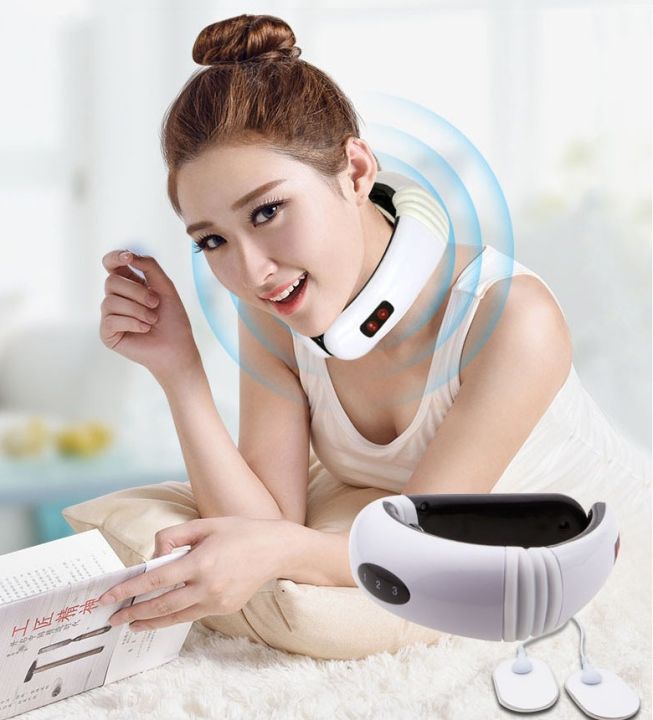 Máy massage vai hx-5880 giảm đau nhức cơ thể máy massage xung điện nhật bản, máy masa cổ vai hx-5880 thiết kế xung điện với rung thúc đầy lưu thông khí huyết giảm mệt mỏi sau những giờ làm việc
