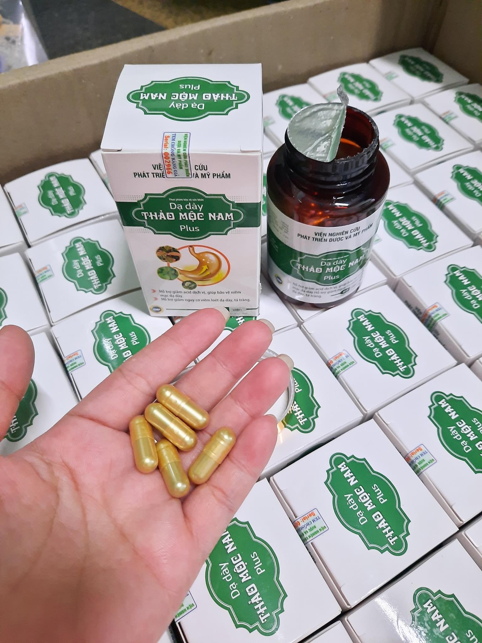 Thảo Mộc Dạ Dày . Hỗ trợ giảm nguy cơ viêm loét dạ dày, tá tràng.