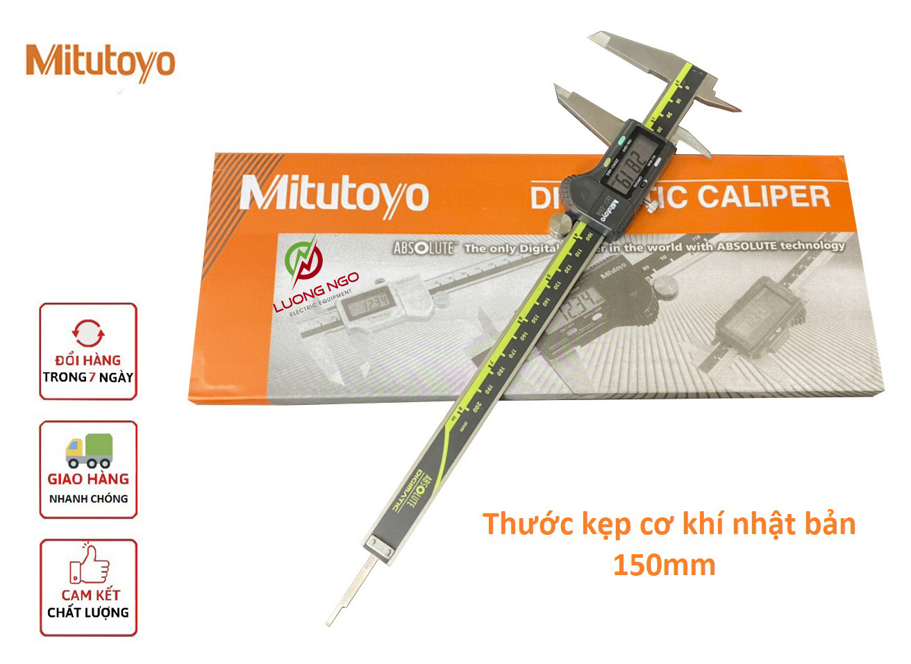 Thước cặp điện tử Mitutoy Thước kẹp điện tử 150mm