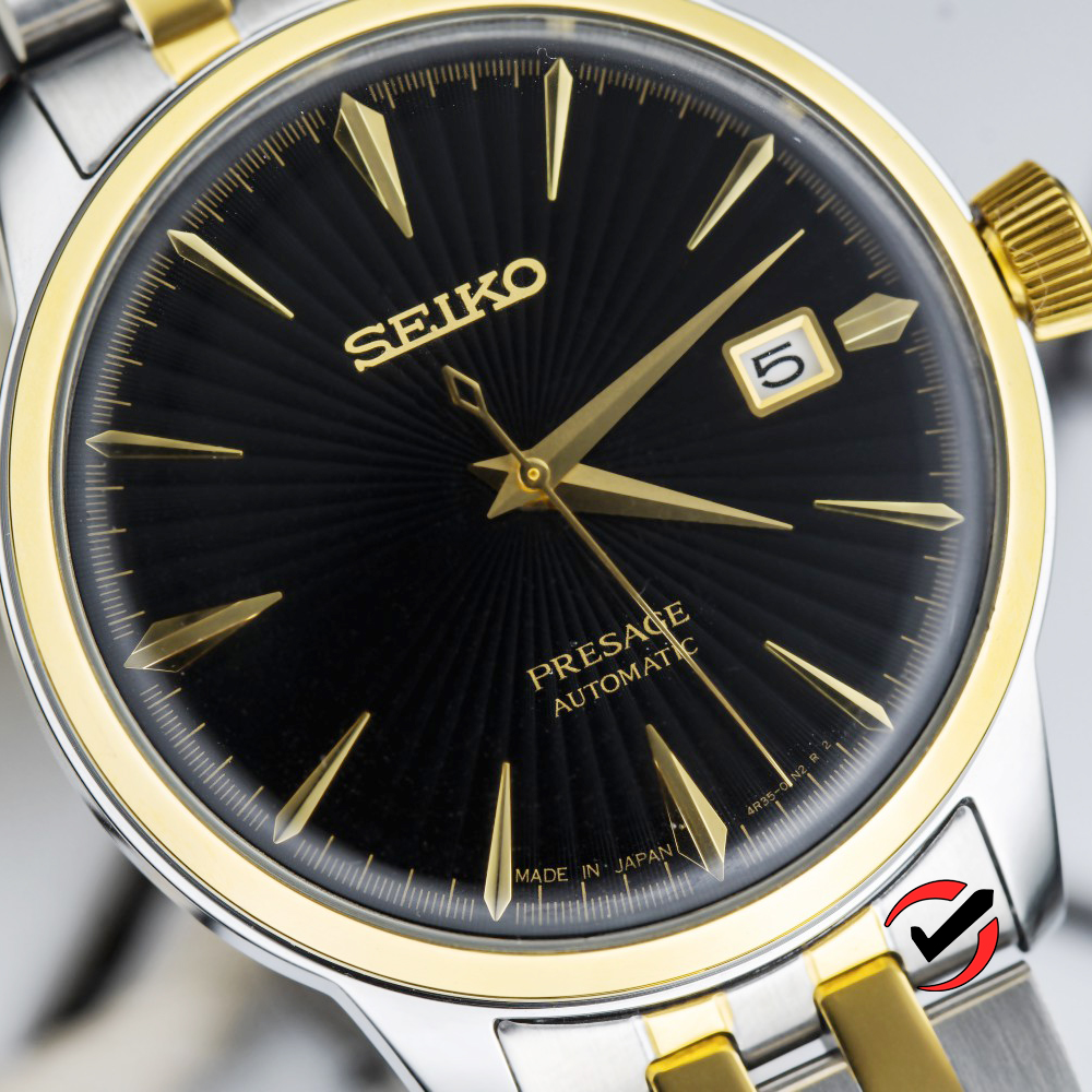 Đồng Hồ Cơ Nam Seiko Presage Nhiều màuCao Cấp Máy Cơ Tự Động Japan Automatic - Bảo hành DHSK 12 Tháng