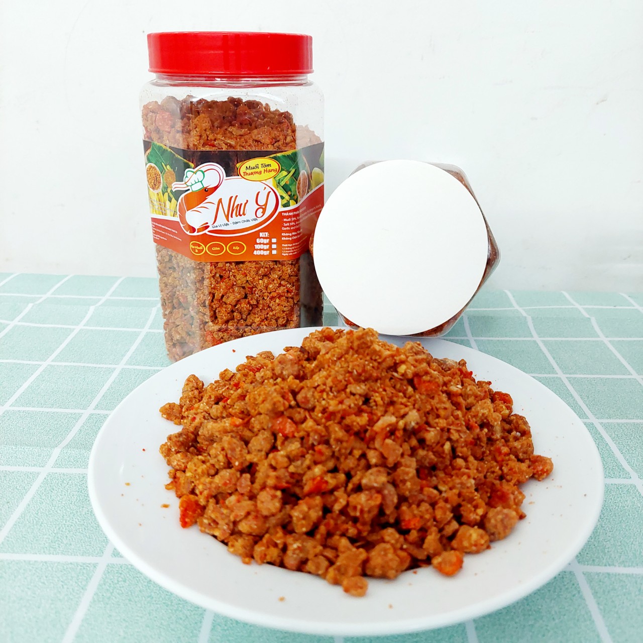 [COMBO 2] Muối Tôm Như Ý Hạt Vừa 320G Chính Hãng