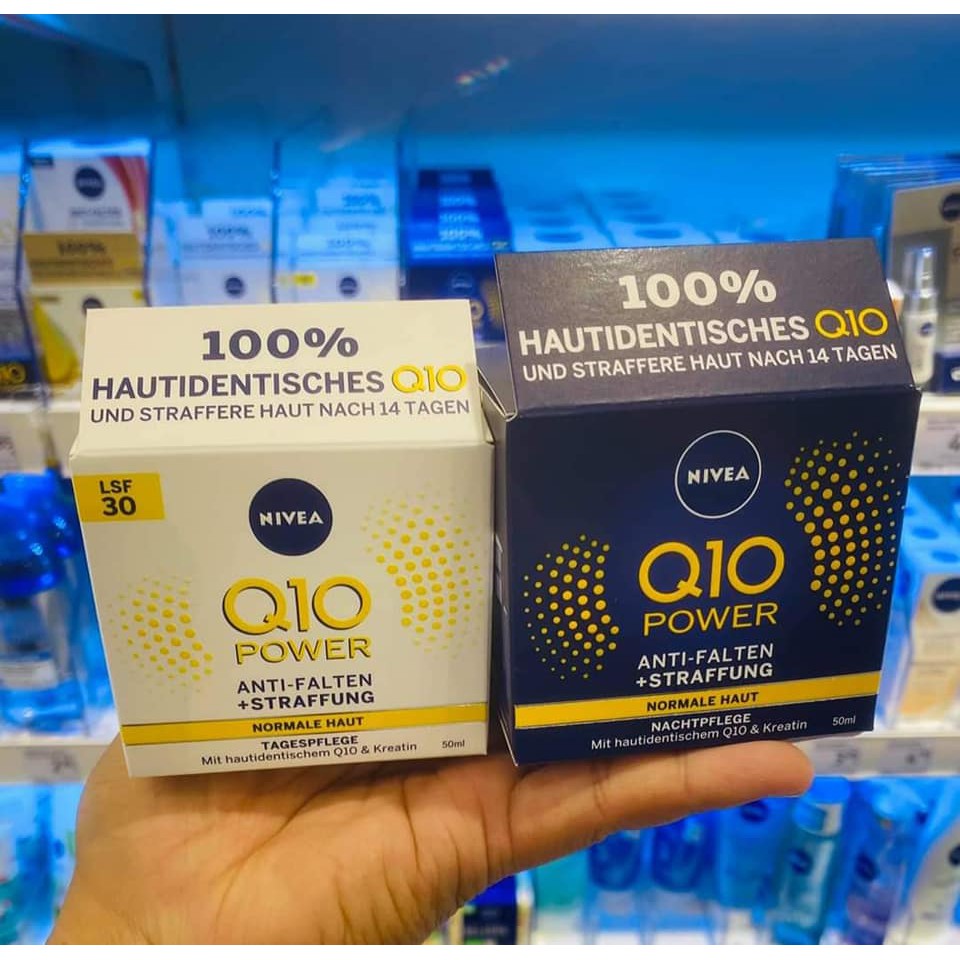 Kem dưỡng chống lão hóa Nivea Q10 Power mẫu mới nhất (lẻ)