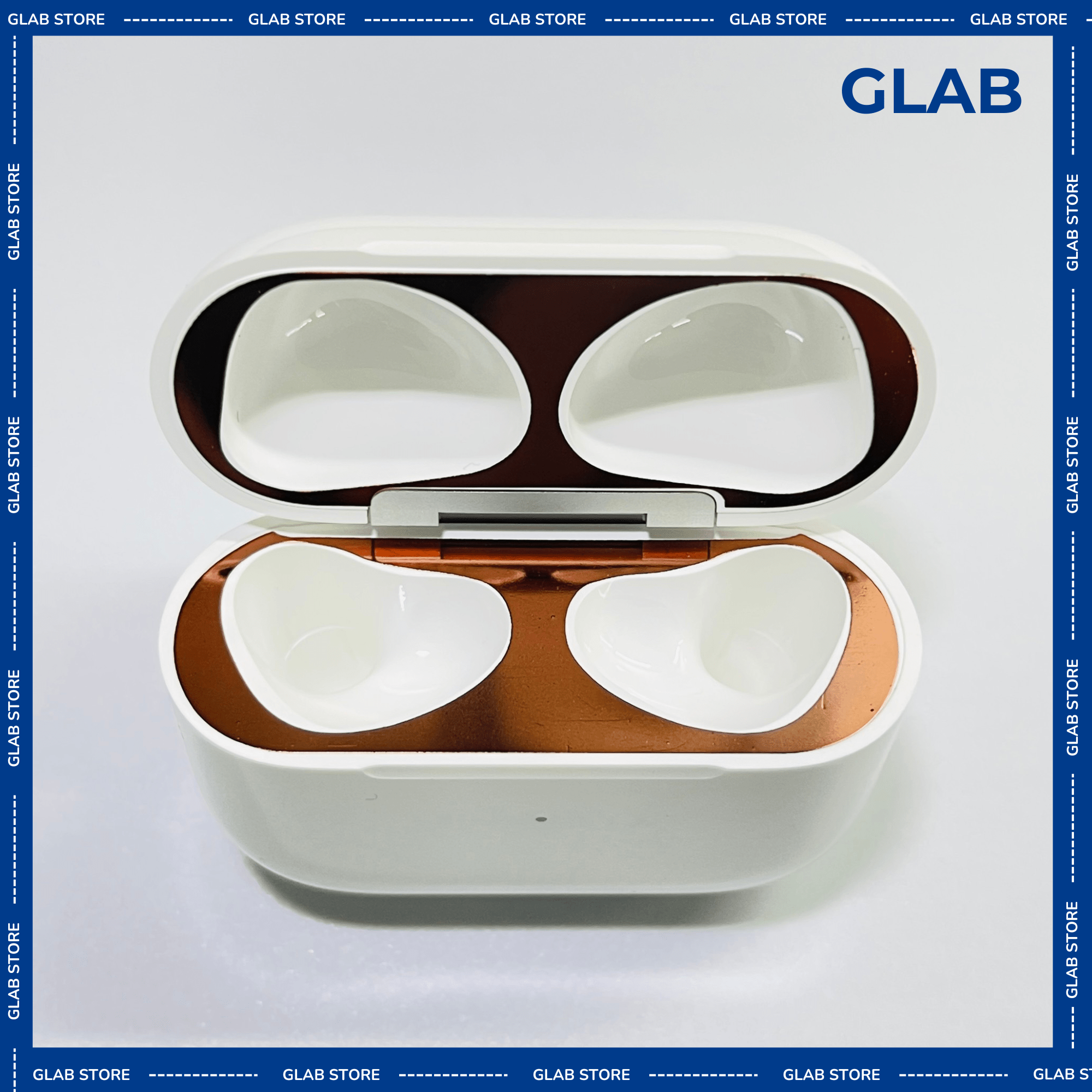 Miếng dán skin kim loại bảo vệ tai nghe hộp sạc airpods 1 2 chống bụi bẩn