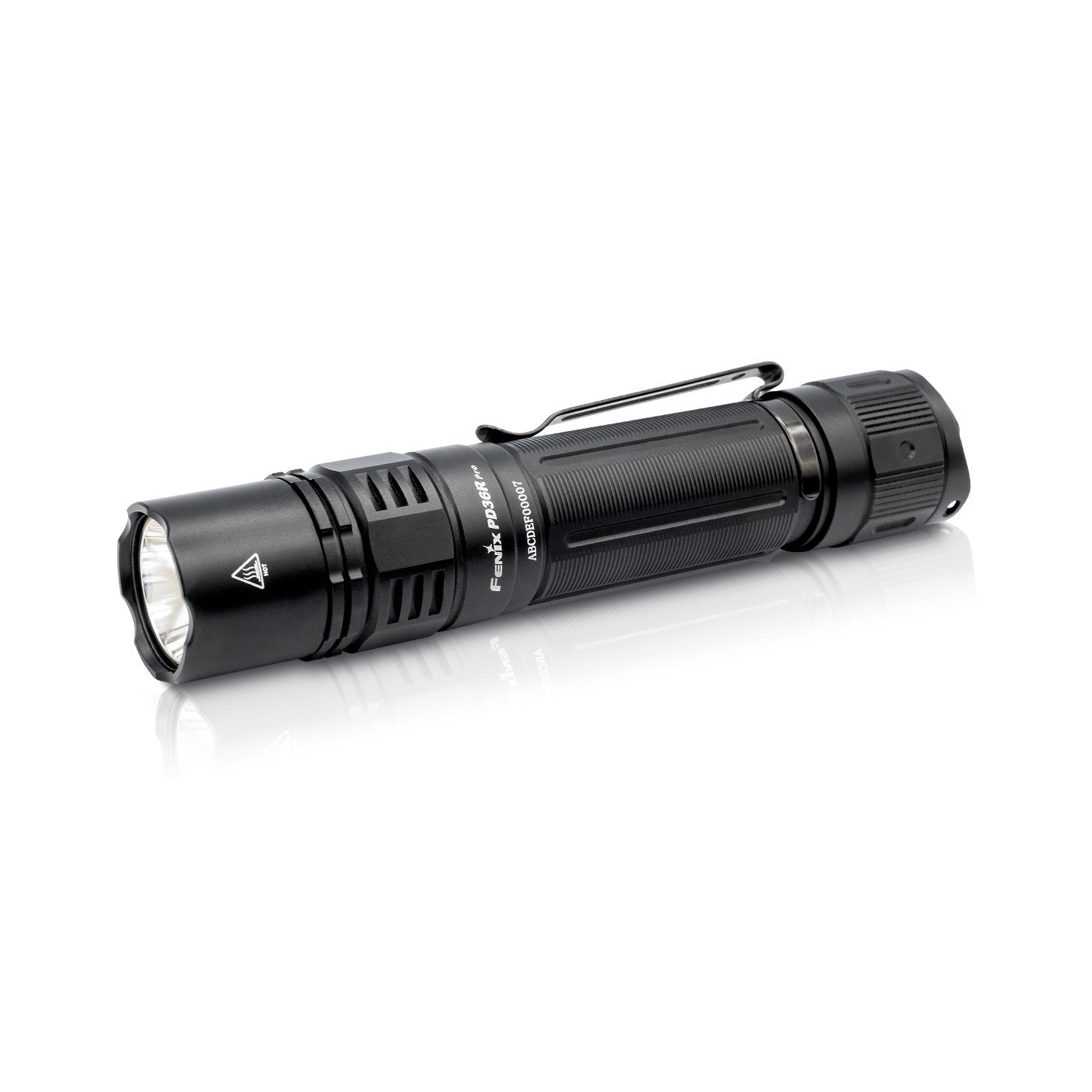 Đèn pin đặc chủng FENIX PD36R Pro công suất 2800 lumens, chiếu xa 380 mét, công tắc kép đuôi thao tác nhanh, tích hợp Type C.