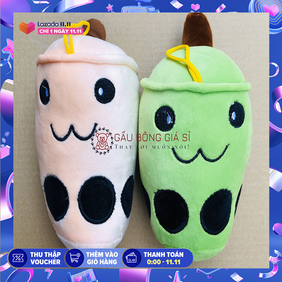 Gấu bông ly trà sữa