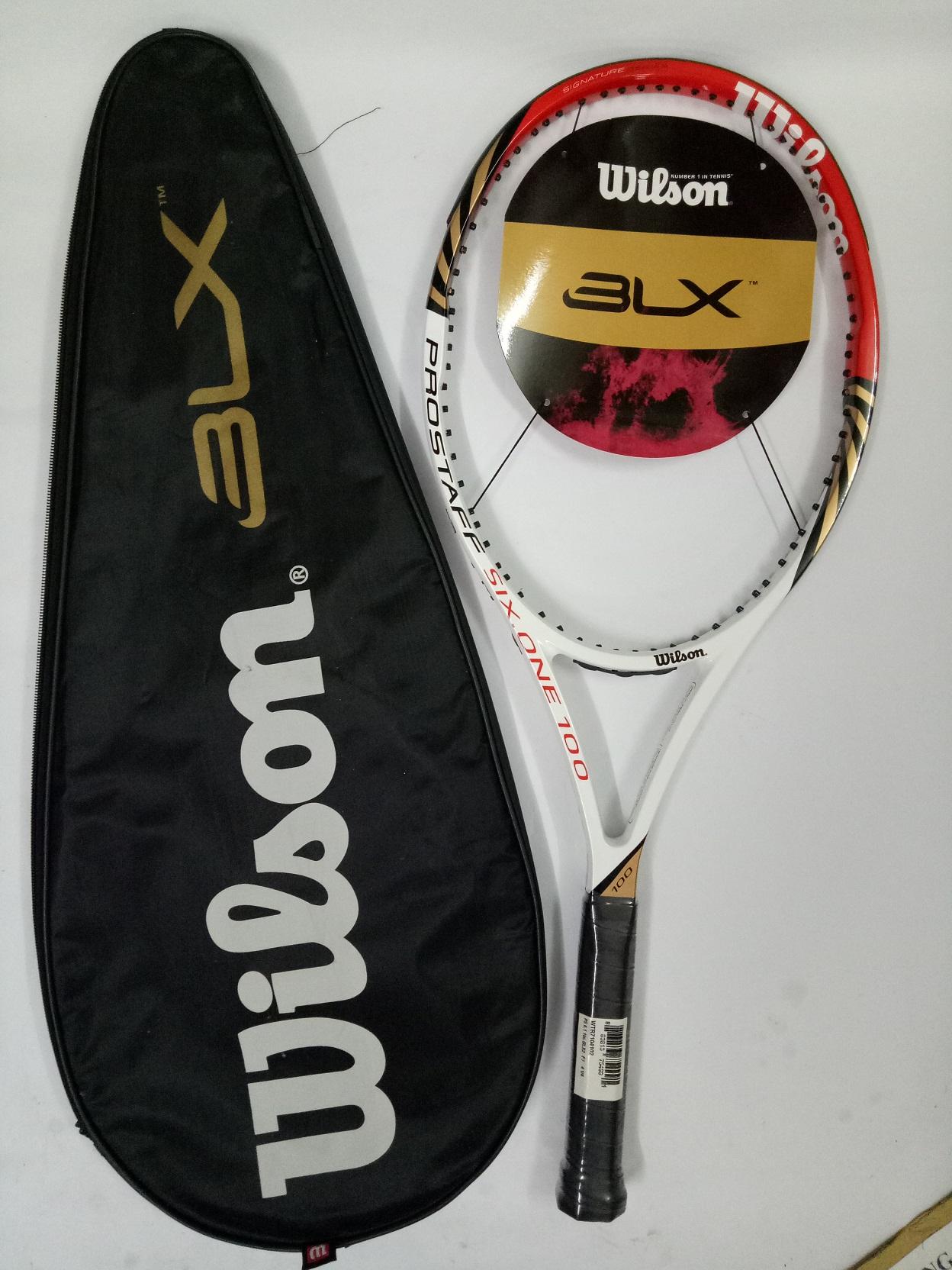 Vợt tennis Wilson 285g tặng căng cước quấn cán và bao vợt - ảnh thật sản phẩm