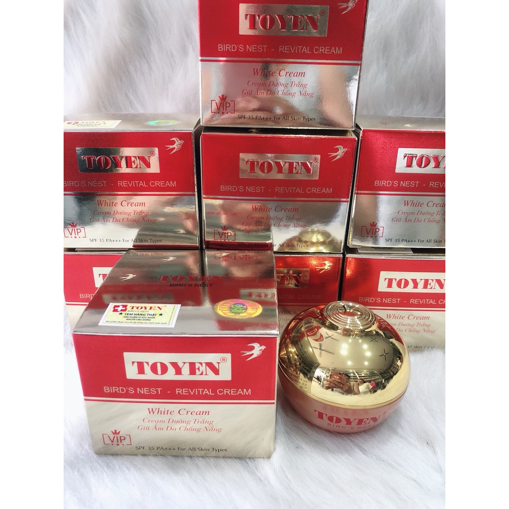 Kem dưỡng trắng - Giữ ẩm da - Chống nắng Tổ Yến
