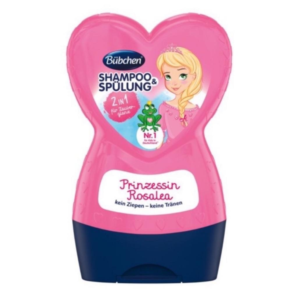 Dầu gội xả cho bé Rosalea 2in1 Bubchen 230ml- Hàng Chuẩn Đức