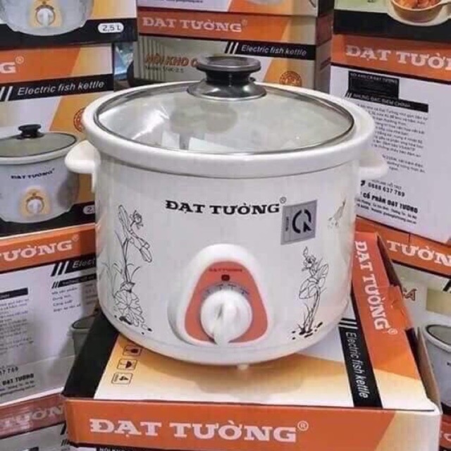 Nồi kho cá, hầm cháo đa năng đạt tường 1,5l-2,5l