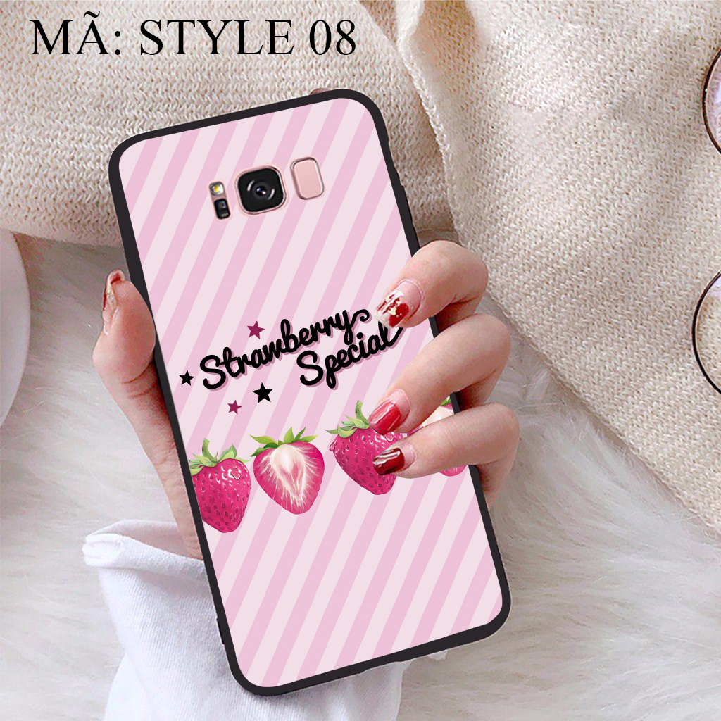 Ốp lưng Samsung S8 Plus viền dẻo TPU BST Phong cách trẻ trung