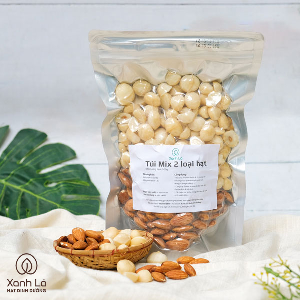 Hạt dinh dưỡng Mix 2 siêu hạt cao cấp loại 1 La'zen