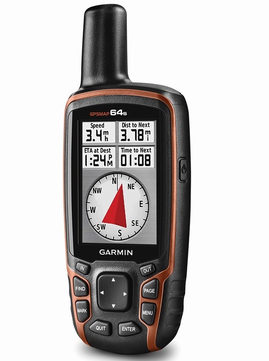 Máy định vị GPS cầm tay Garmin GPS 64S máy đo diện tích đất máy định vị đi phượt