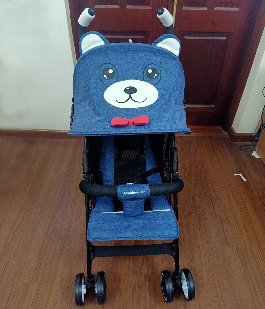 Xe Đẩy Cho Bé, Xe Đẩy Gấp Gọn, Xe Đẩy Du Lịch Siêu Nhẹ, Xe Đẩy Trẻ Em, Xe Đẩy Giá Rẻ ( TẶNG KÈM BẢNG GHÉP HÌNH NÚM GỖ CHO BÉ CHỦ ĐỀ NGẪU NHIÊN )