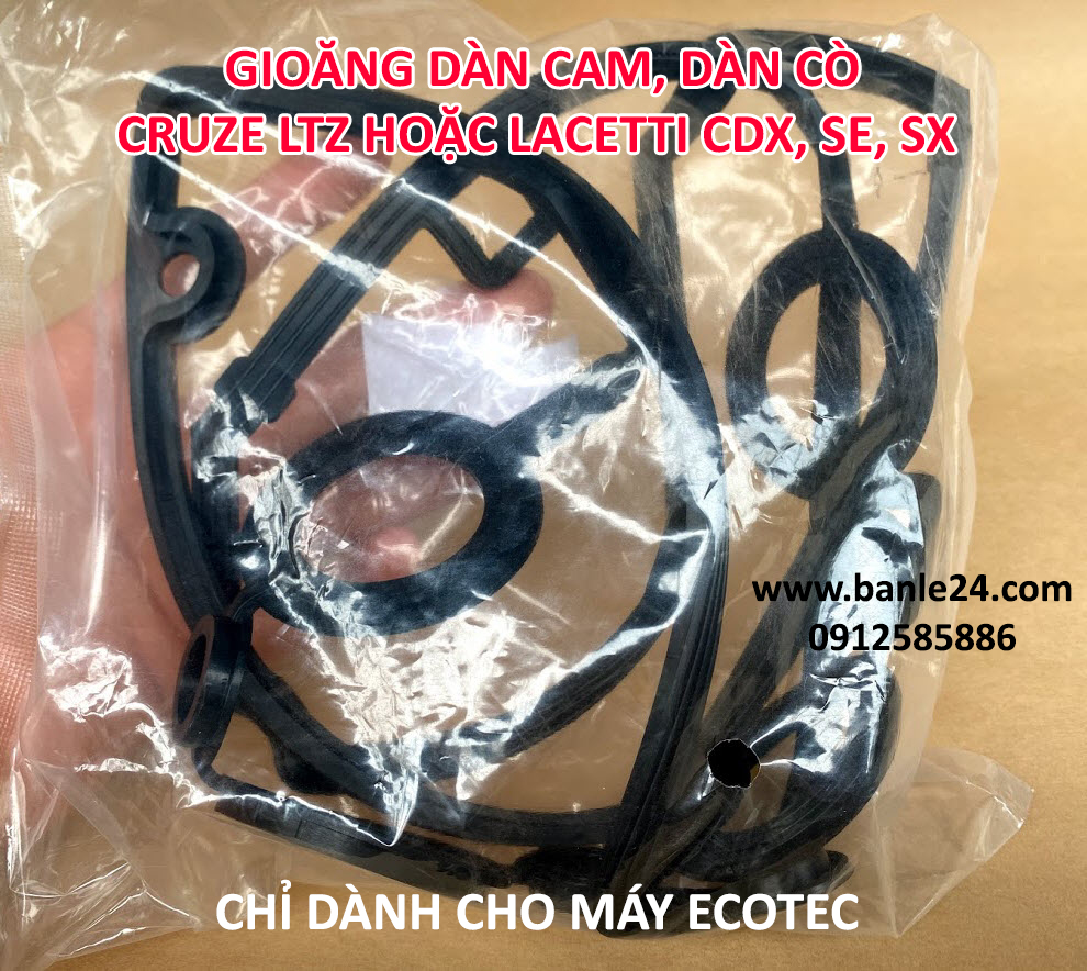 Gioăng cao su dàn cam/dàn cò Cruze/Lacetti nhập khẩu 55354237