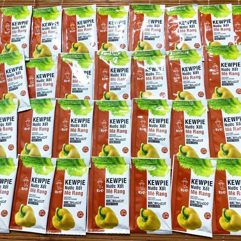 [HCM]sốt mè rang kewpie combo 10 gói